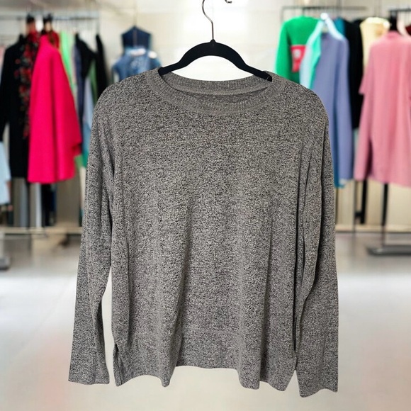 Lucky Brand Sweaters - Lucky Brand Gray Crew Neck Sweater